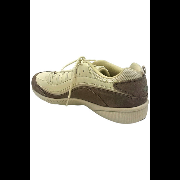 Easy Spirit Women's Romy Round Toe Lace Up Walking Light Natural - Wide - Picture 3 of 3